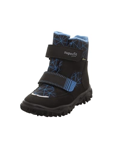 Superfit boys' HUSKY warm-lined Gore-Tex snow boots, BLACK/BLUE 0010, 41 EU on sale